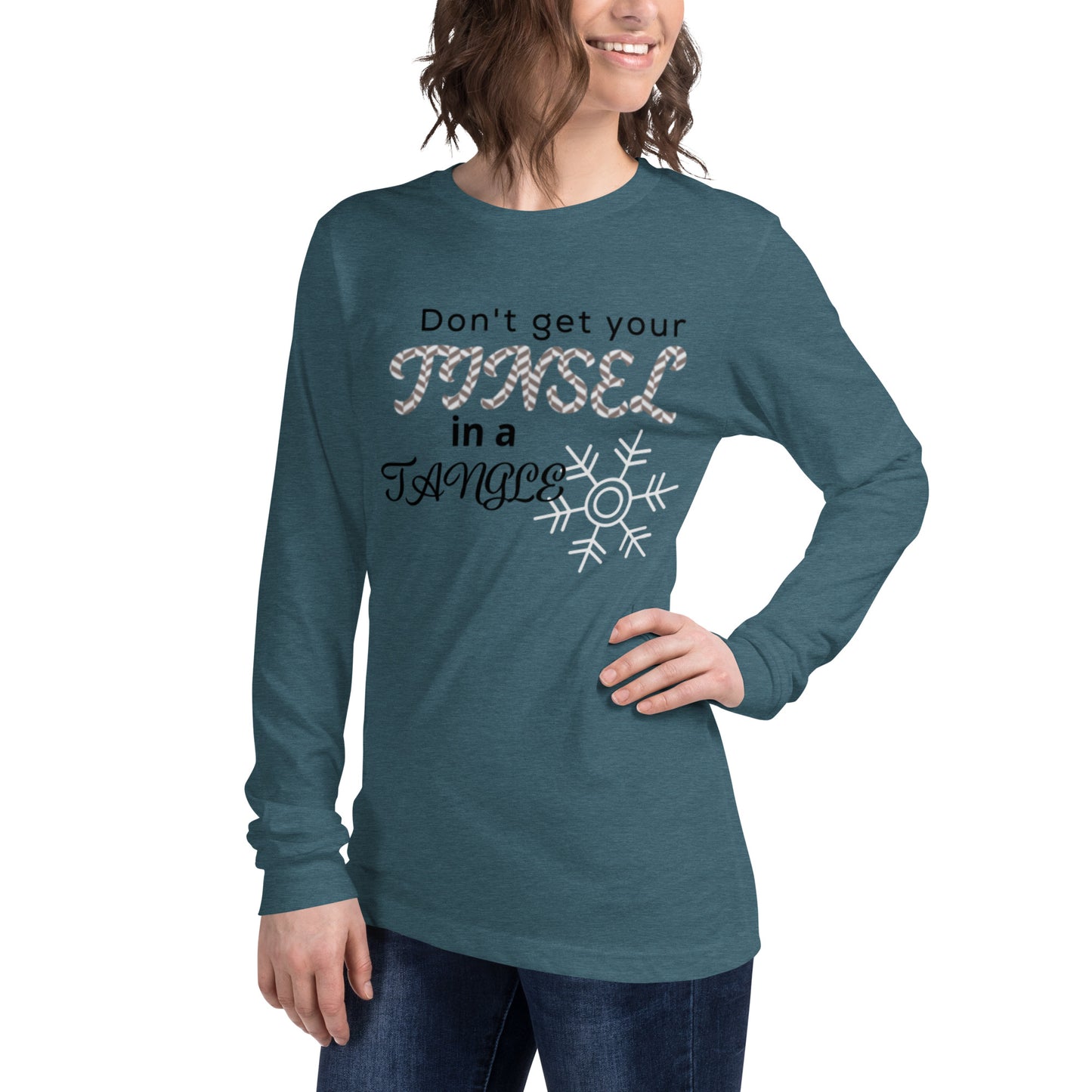 Tinsel in a Tangle - Unisex Long Sleeve Tee