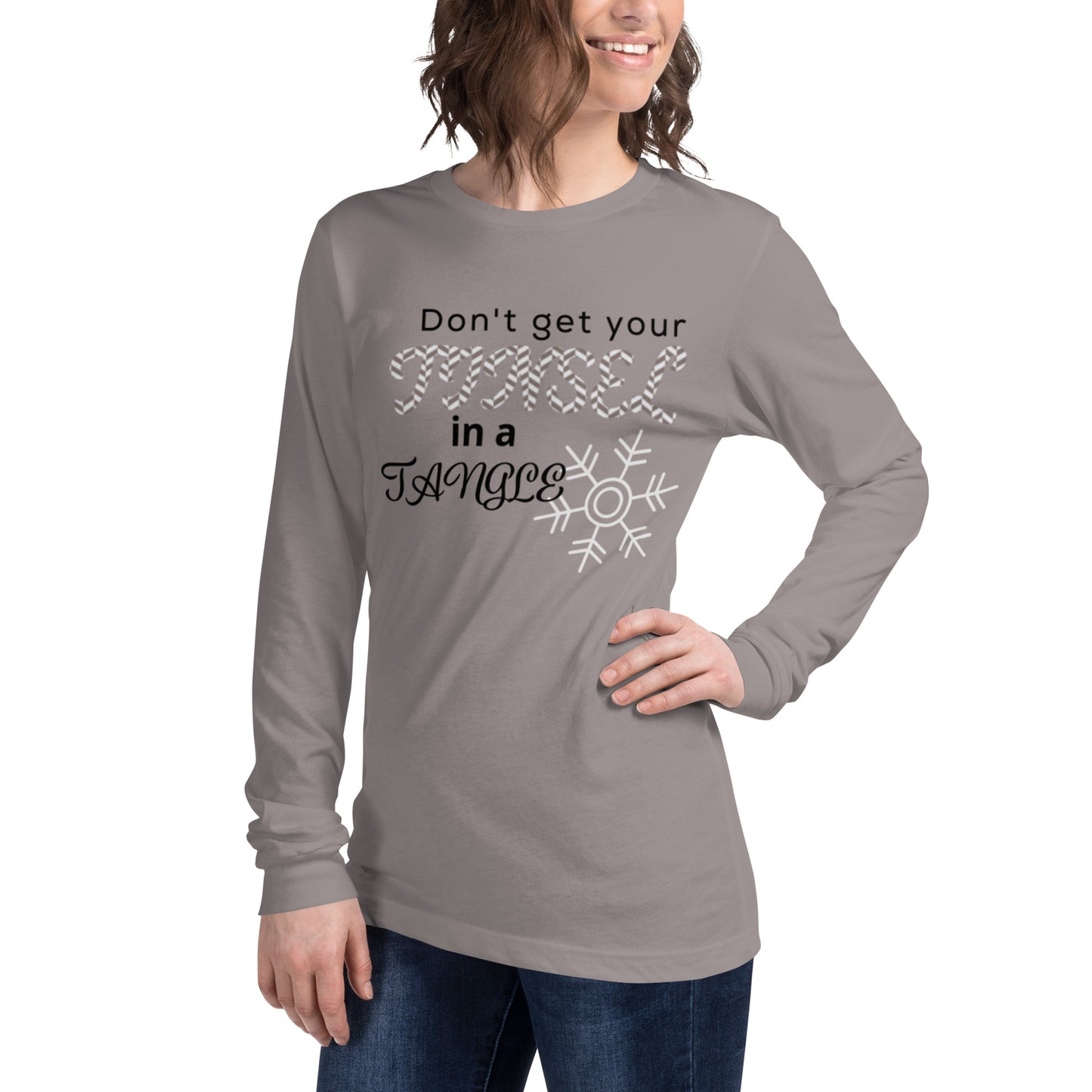 Tinsel in a Tangle - Unisex Long Sleeve Tee