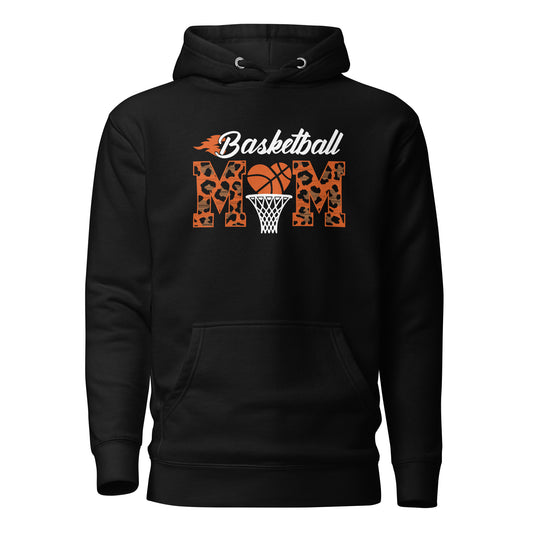 Basketball Mom Cheetah Print Hoodie