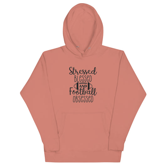 Stressed, Blessed & Football Obsessed - Women's Hoodie