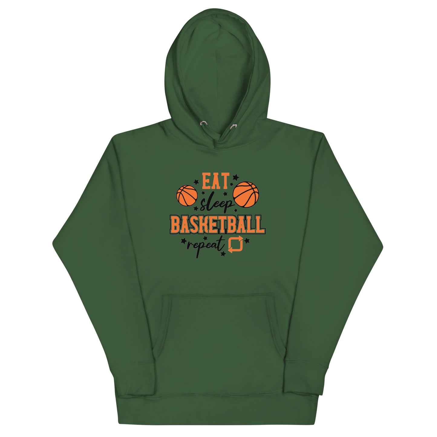 Eat. Sleep. Basketball. Repeat - Unisex Hoodie