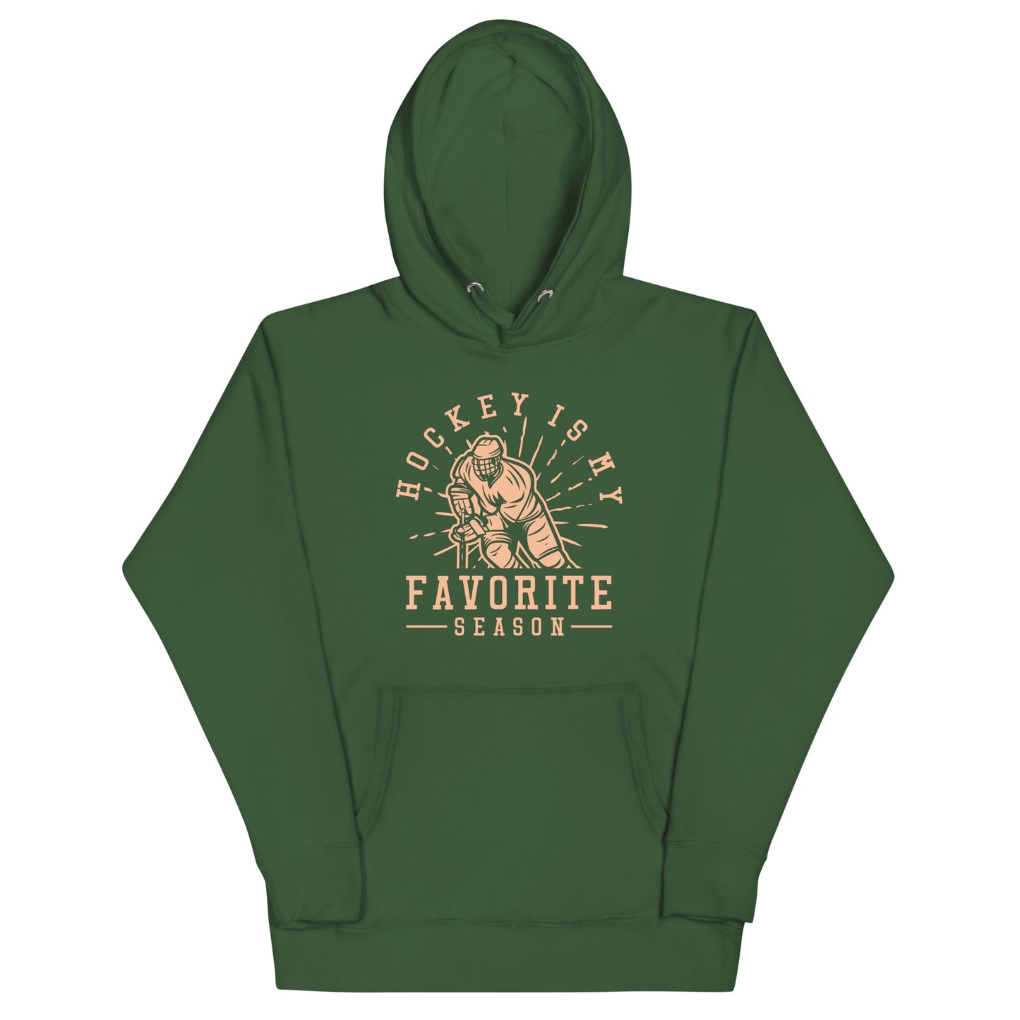 Hockey Is My Favorite Season - Unisex Hockey Hoodie