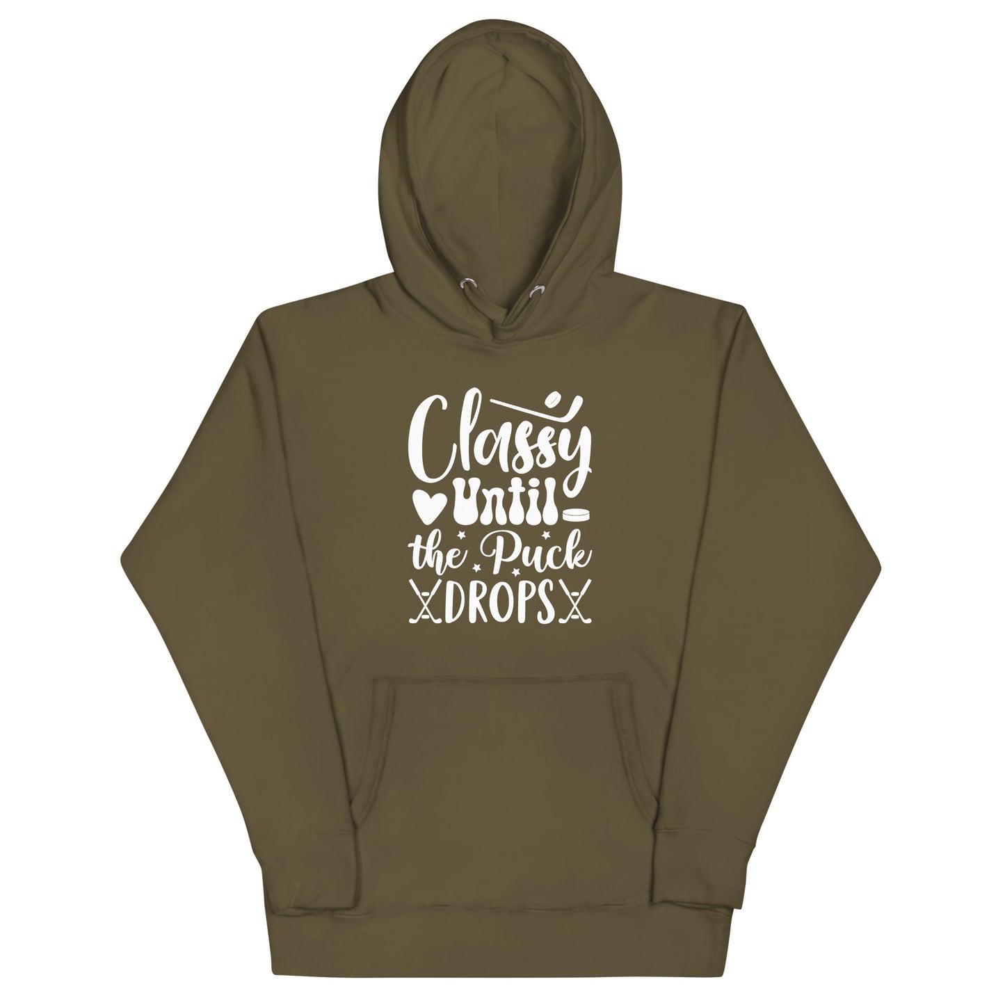 Classy Until The Puck Drops - Women's Hoodie