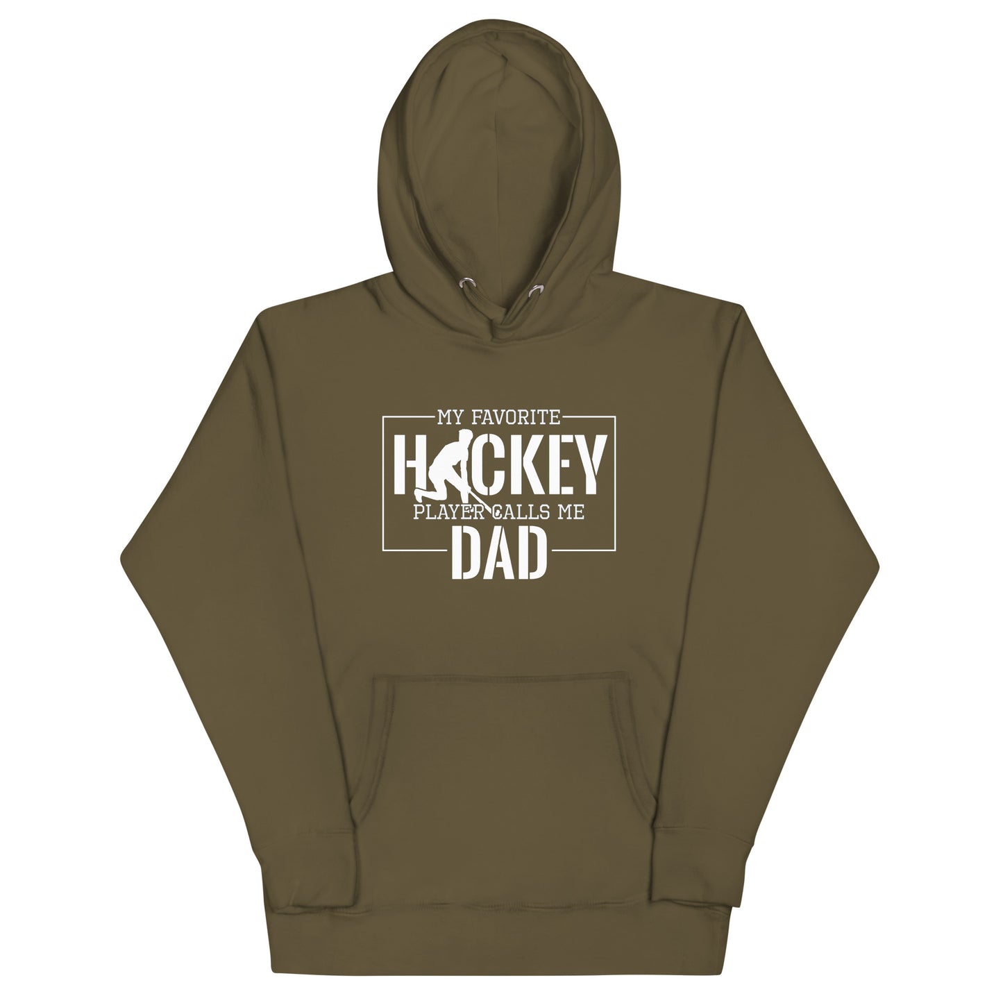 My Favorite Hockey Player Calls Me Dad - Men's Hoodie