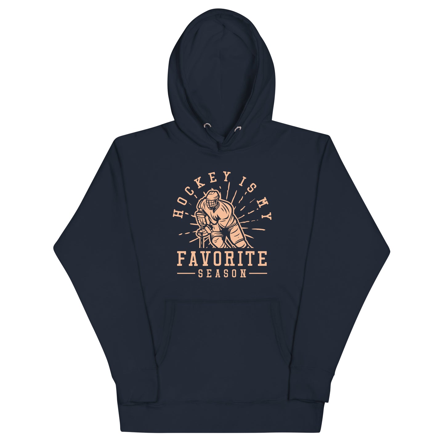 Hockey Is My Favorite Season - Unisex Hockey Hoodie