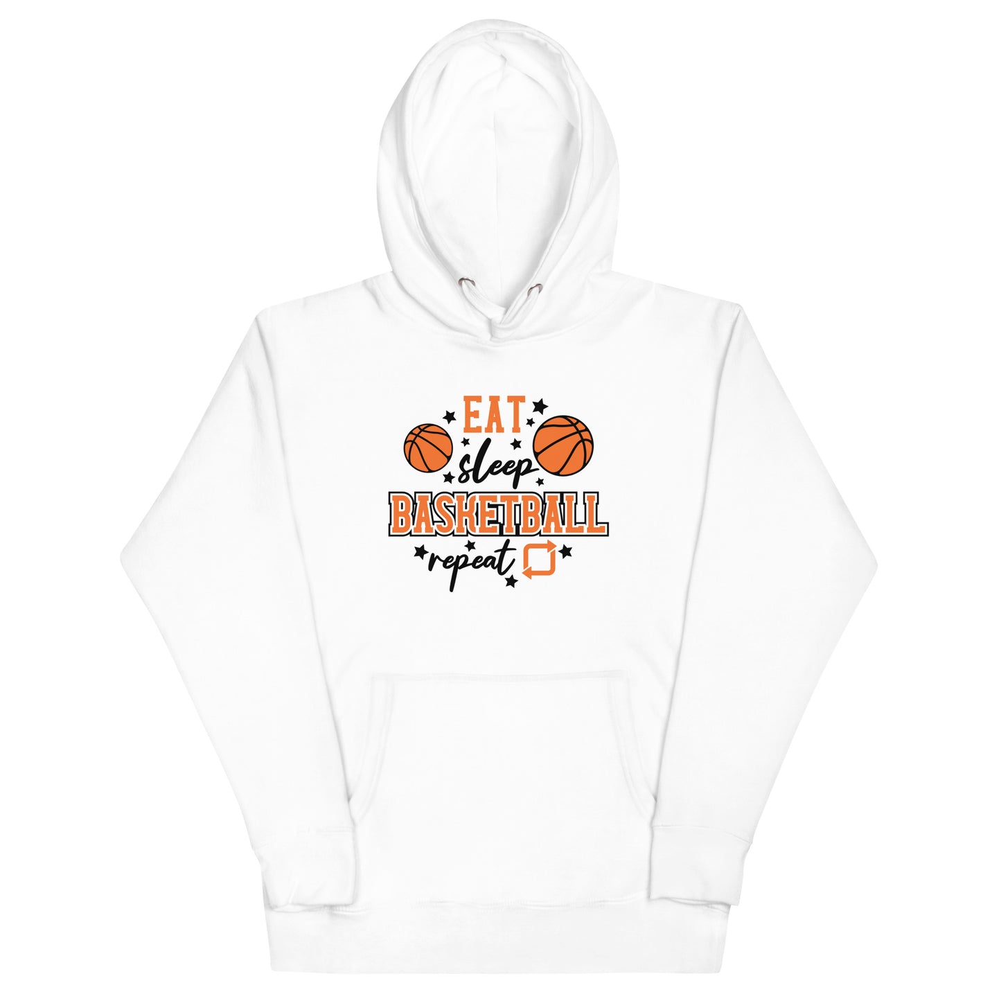 Eat. Sleep. Basketball. Repeat - Unisex Hoodie