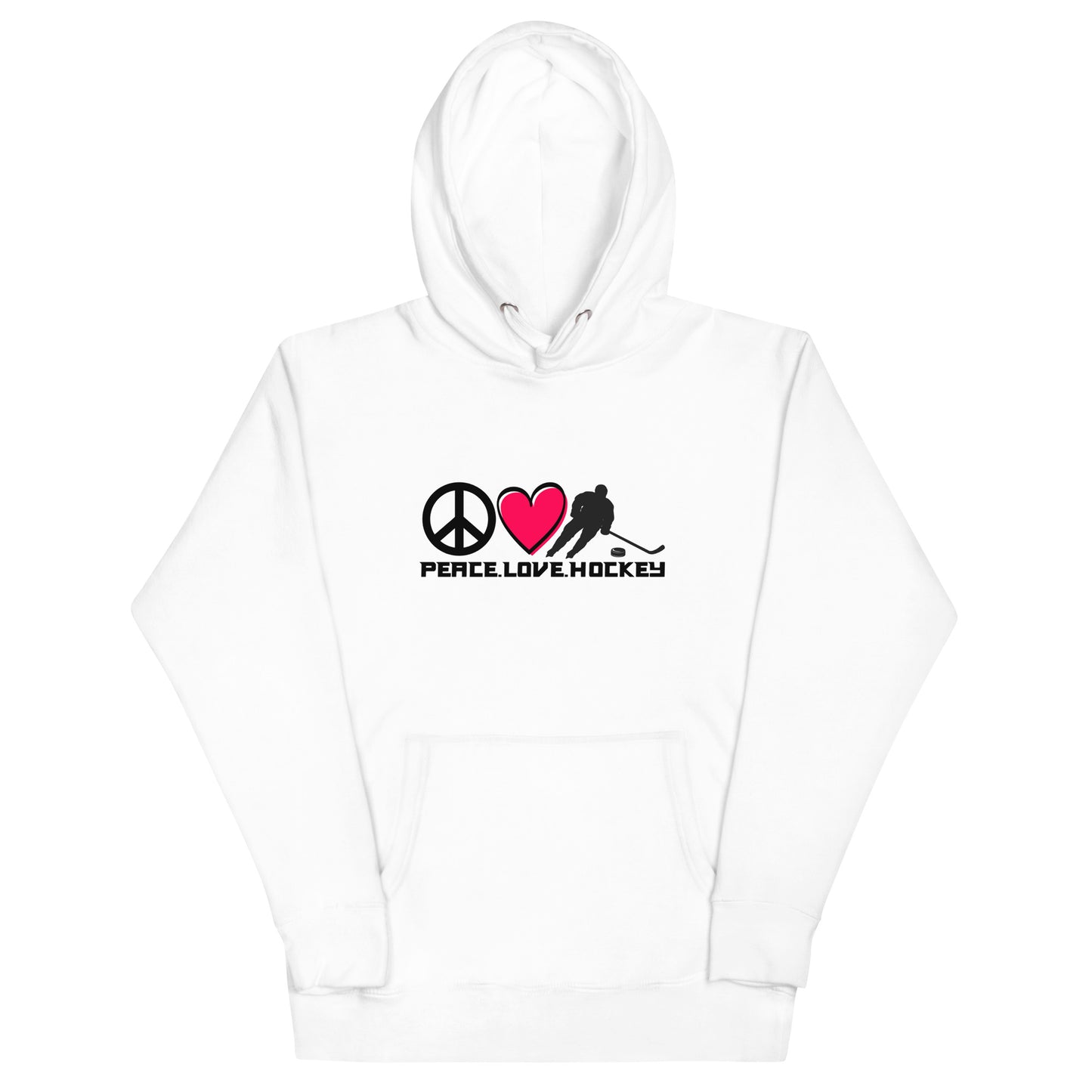 Peace - Love - Hockey - Women's Hoodie