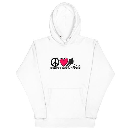 Peace - Love - Hockey - Women's Hoodie