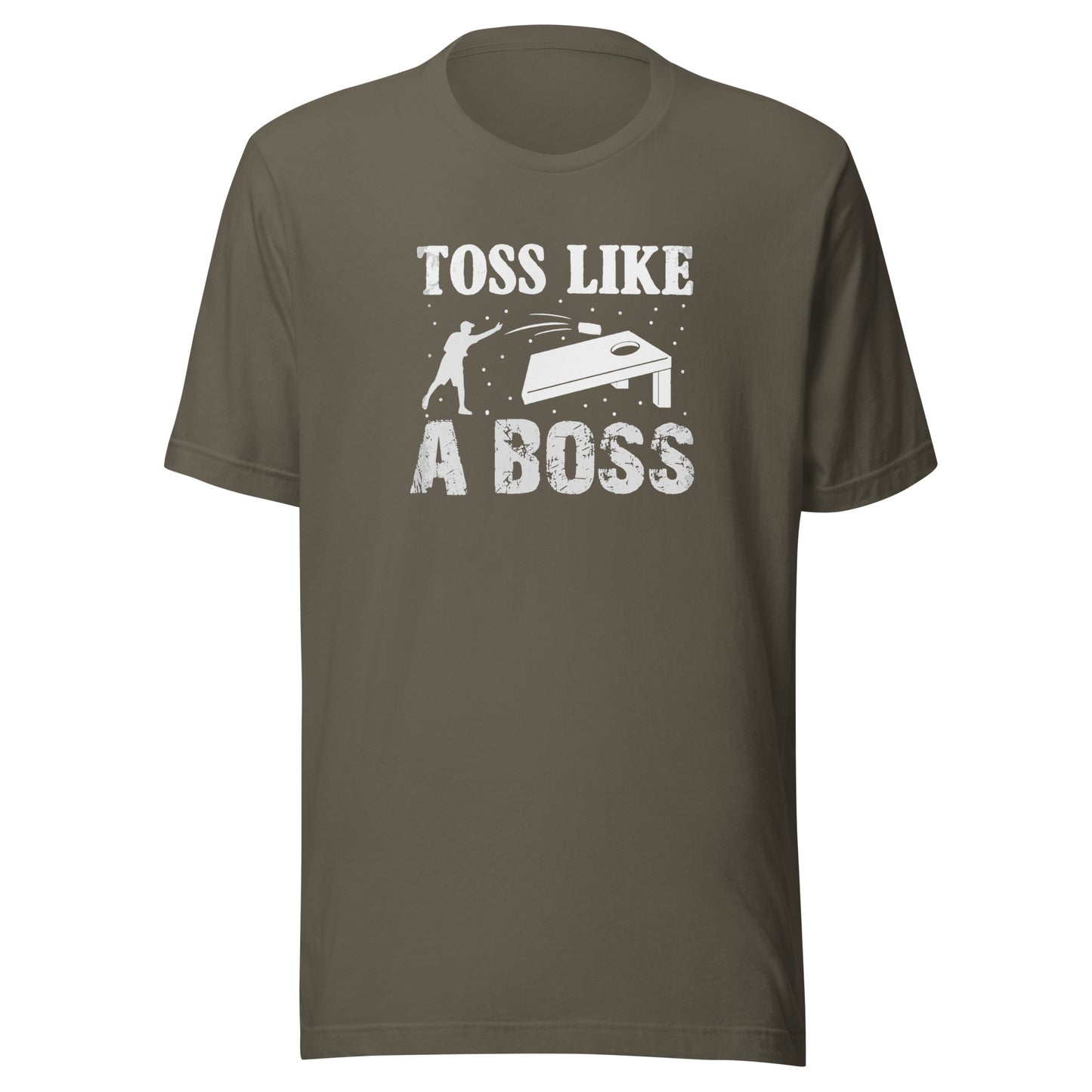 Toss Like a Boss - Cornhole Unisex Tee