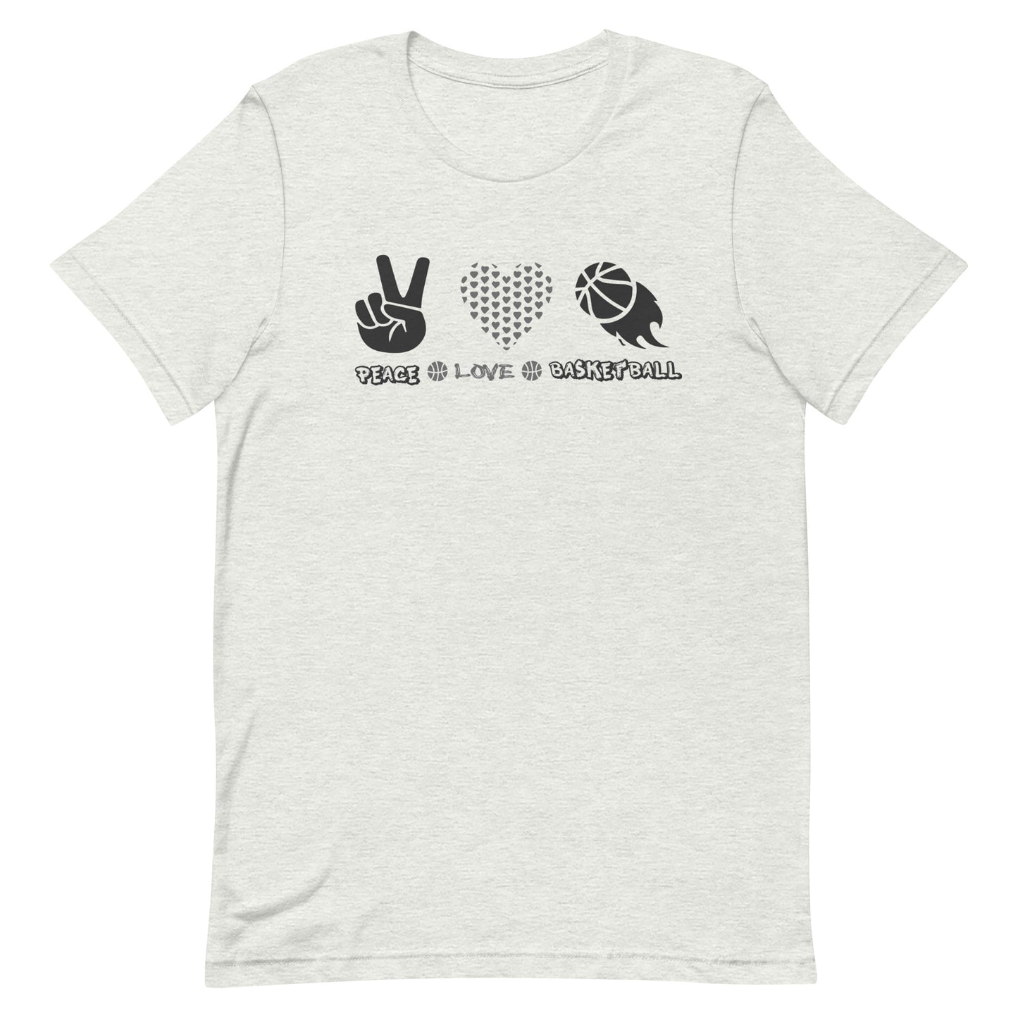 Peace Love Basketball Shirts - Women's Tee