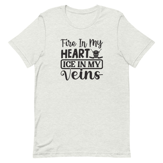 Fire In My Heart Ice In My Veins - Women's t-shirt