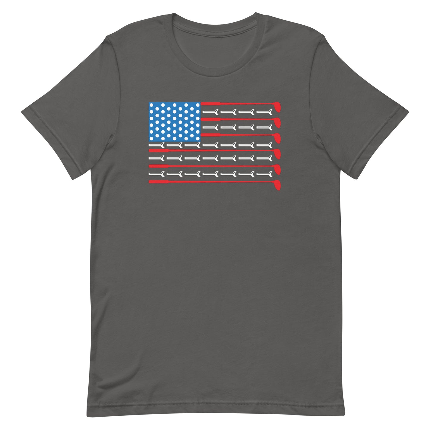 Clubs & Tees USA Golf Flag Shirt - Unisex t-shirt