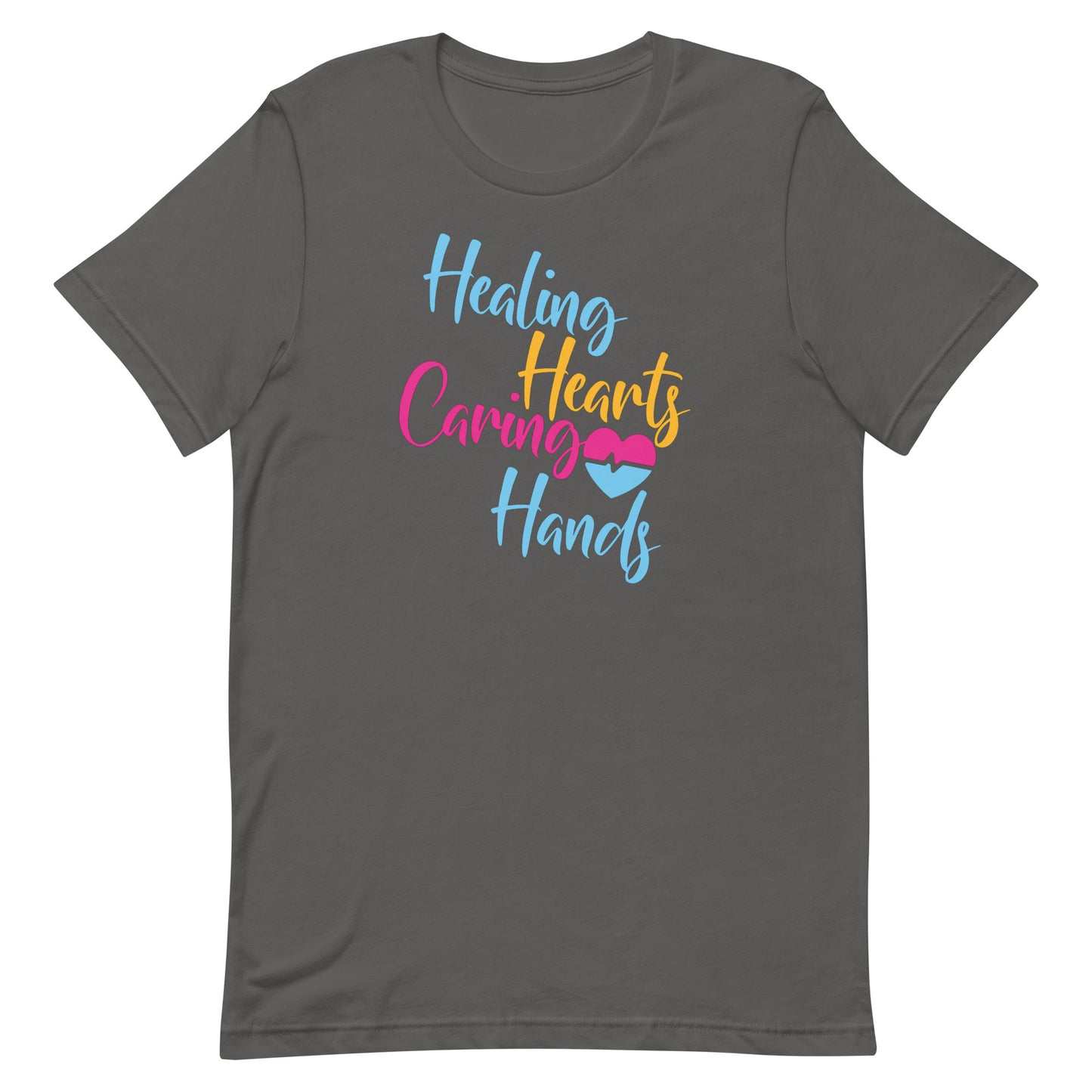 Healing Hearts, Caring Hands - Nurse Unisex t-shirt