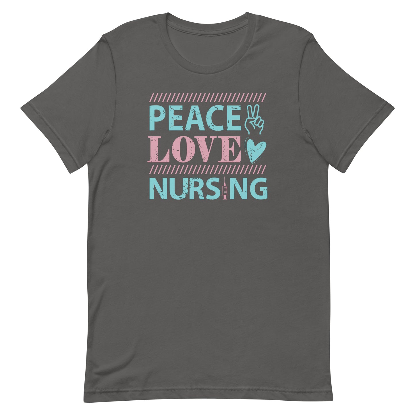 Peace. Love. Nursing - Nurse Unisex t-shirt