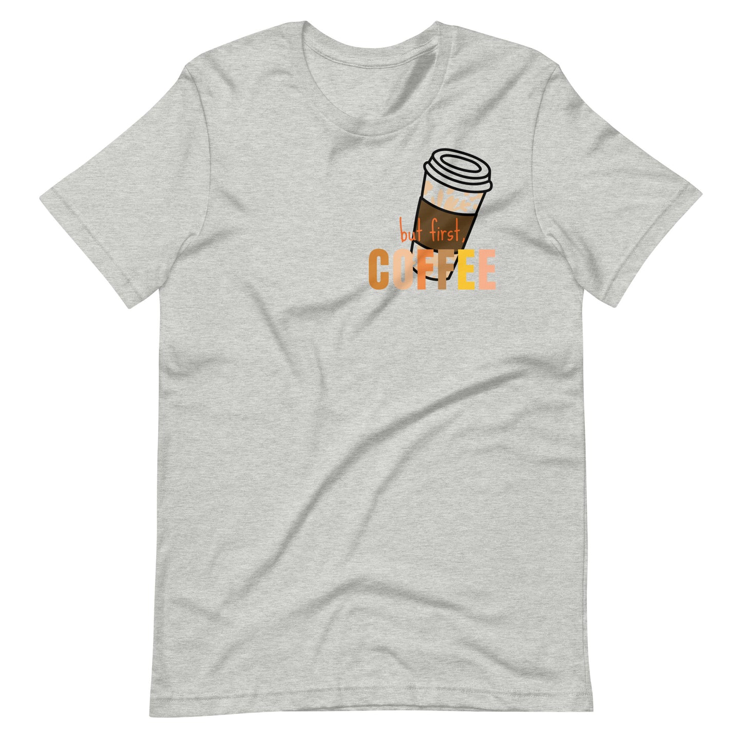 But First, Coffee - Teacher Tee