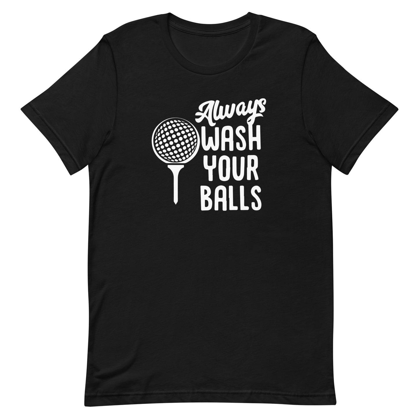 Always Wash Your Balls - Men's Golf t-shirt