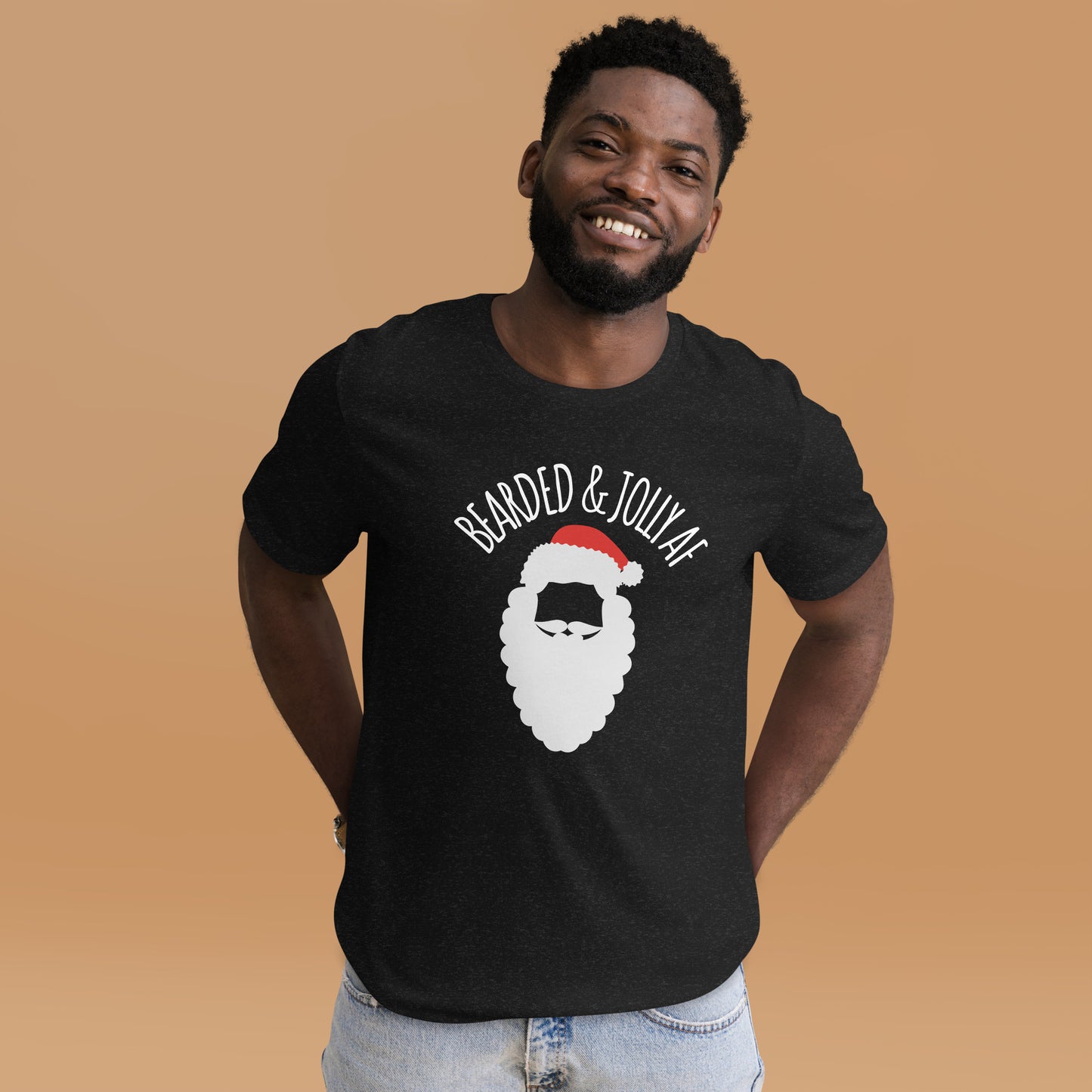 Bearded & Jolly - Unisex t-shirt