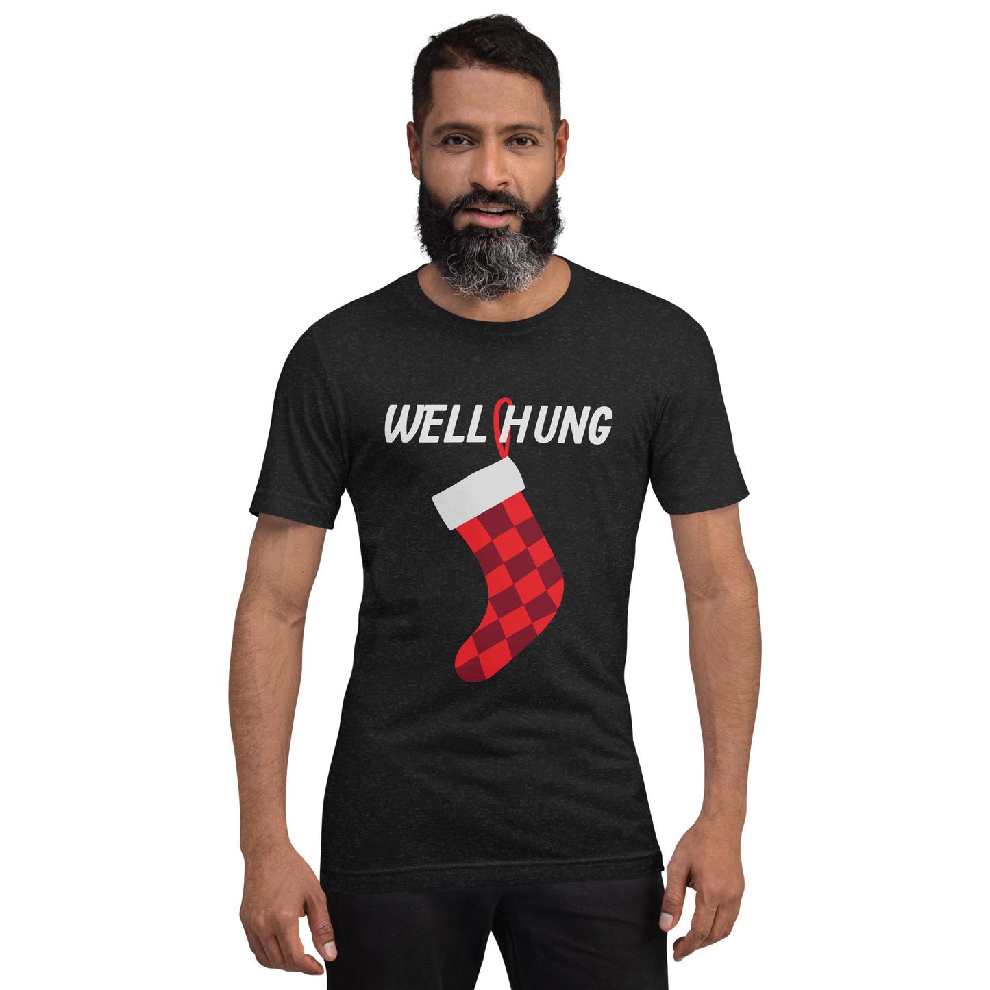 Well Hung Stocking - Unisex t-shirt