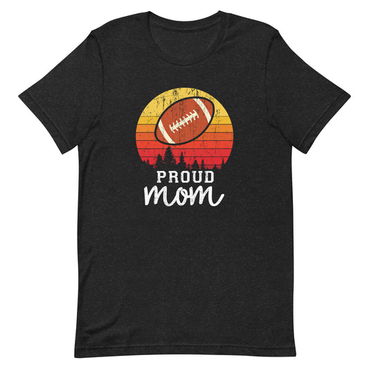 Proud Football Mom - Women's Tee