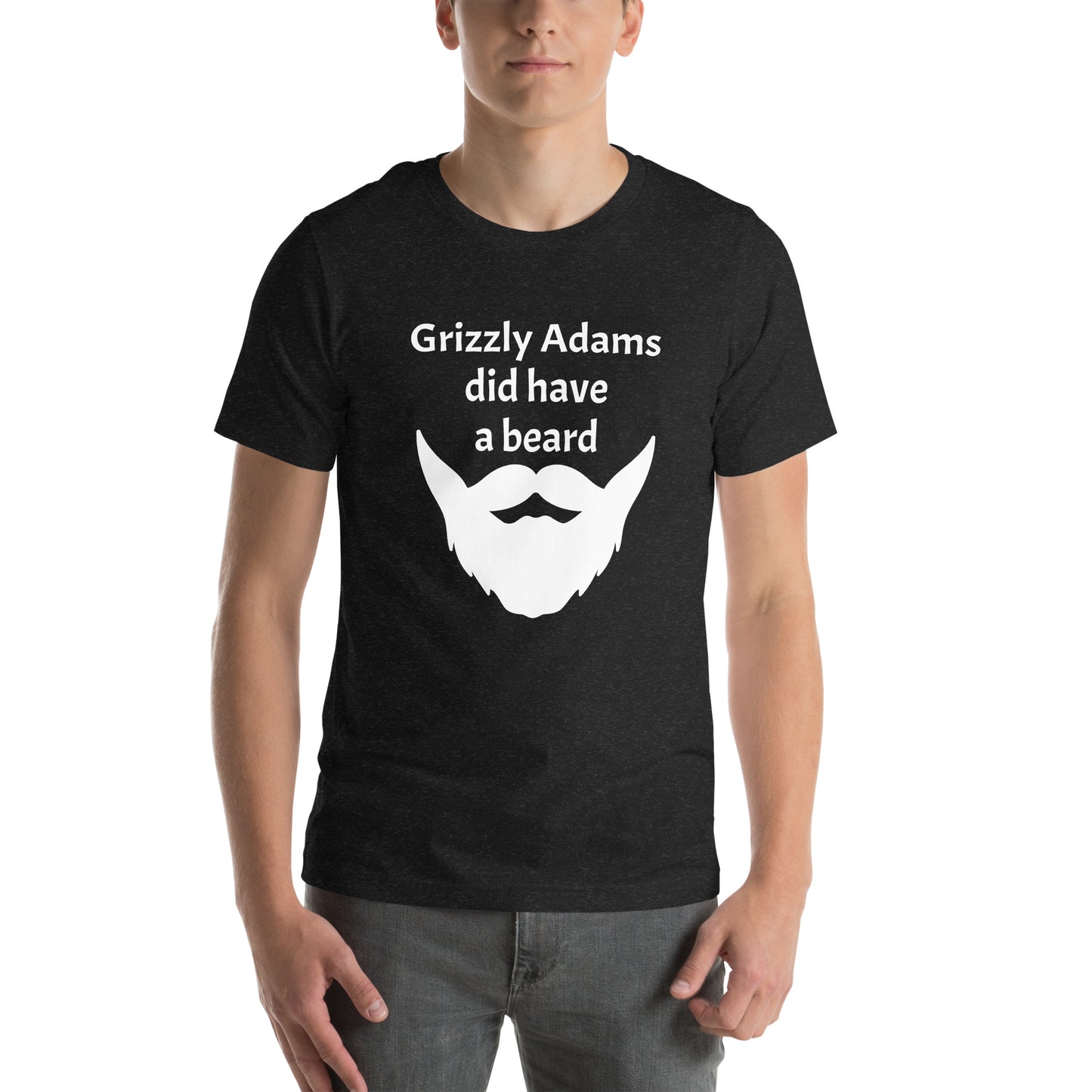 Grizzly Adams Did Have A Beard - Unisex Golf t-shirt