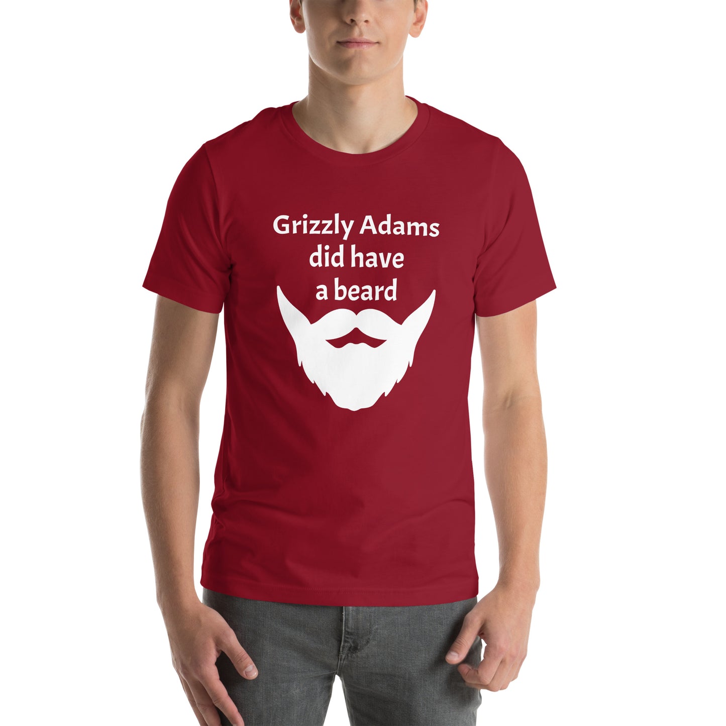 Grizzly Adams Did Have A Beard - Unisex Golf t-shirt