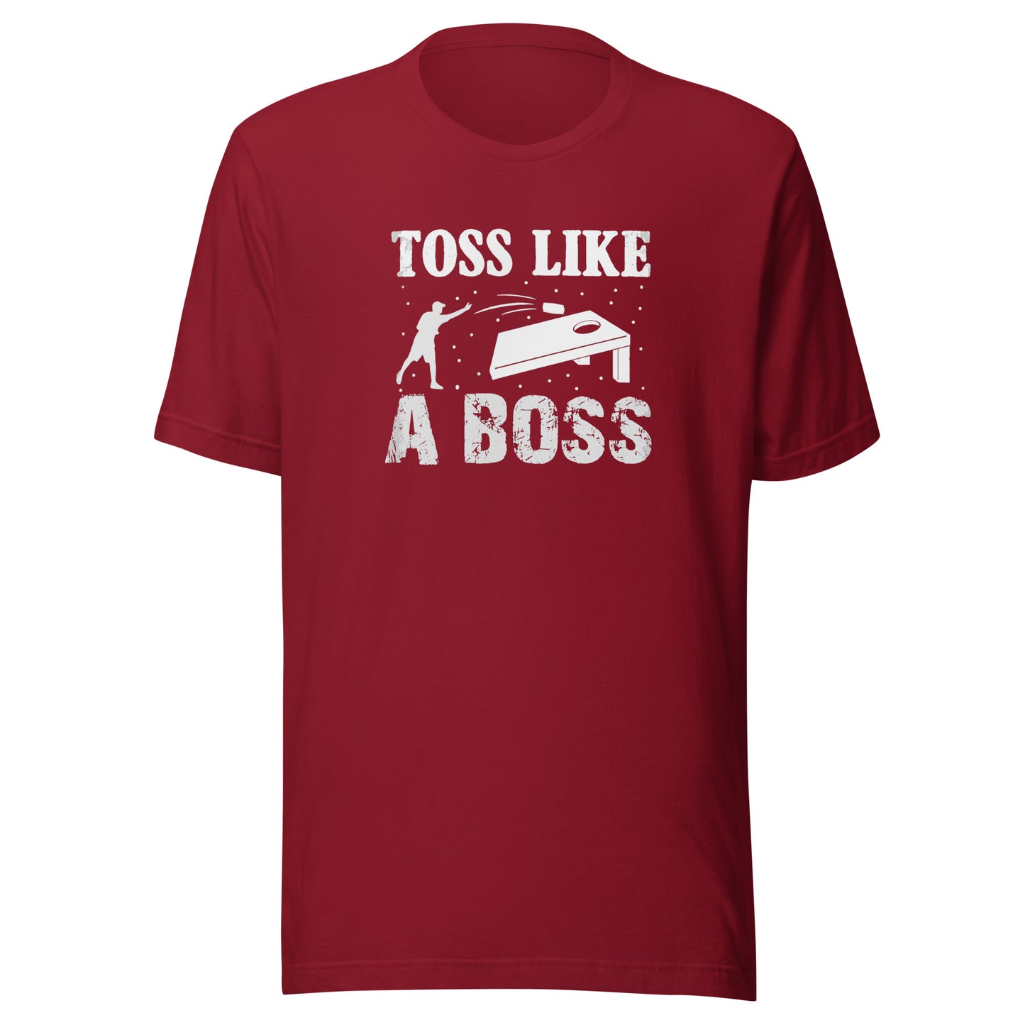 Toss Like a Boss - Cornhole Unisex Tee