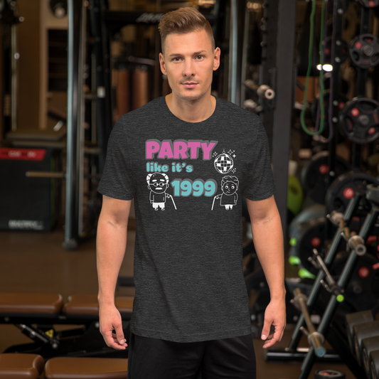 Party like it's 1999 - Old Couple - Unisex t-shirt