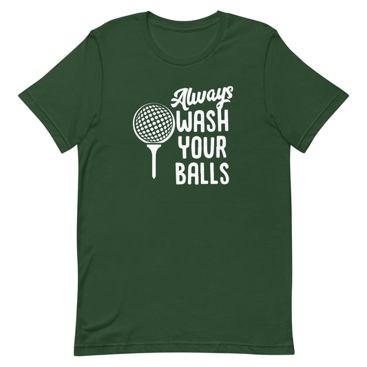 Always Wash Your Balls - Men's Golf t-shirt