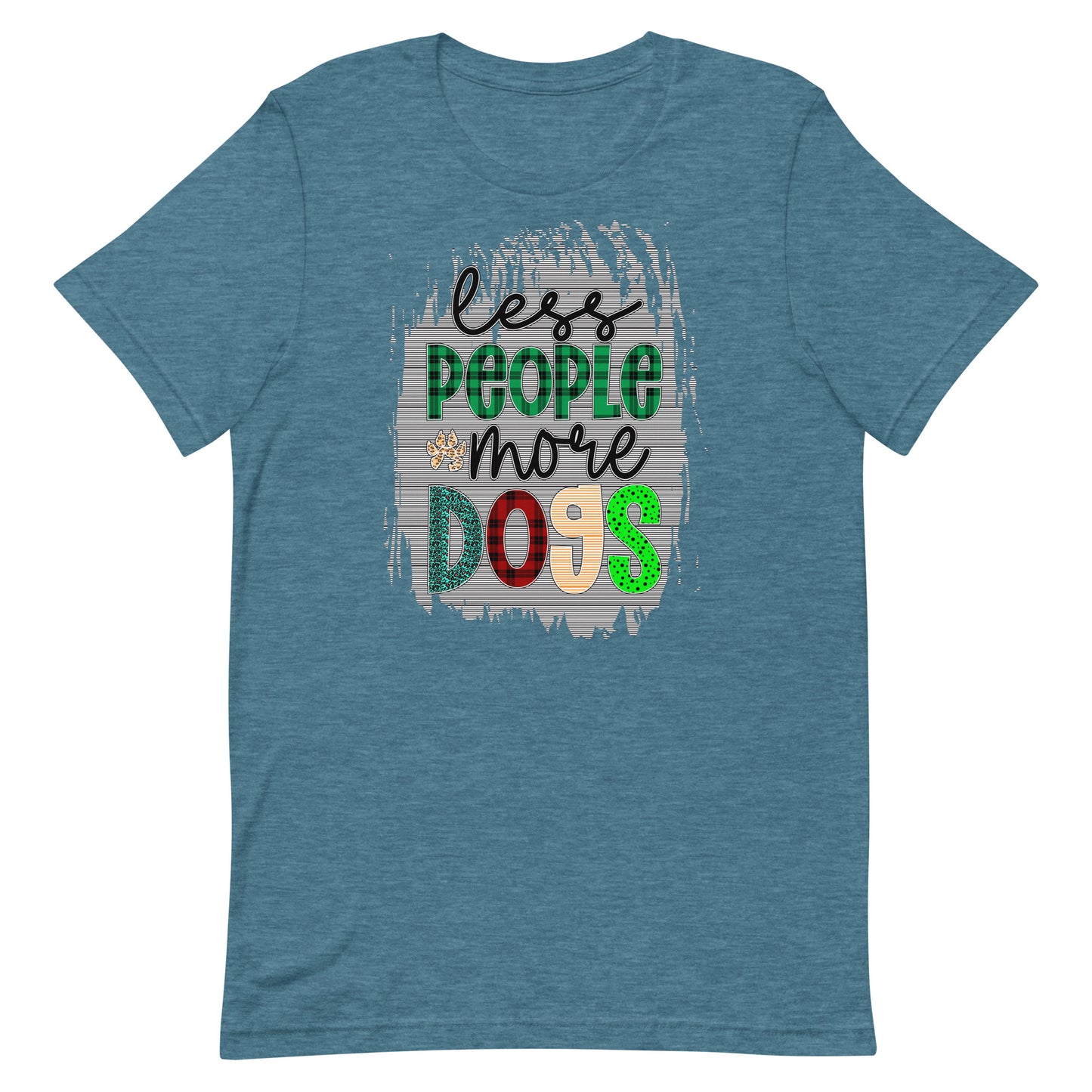 Less People More Dogs - Unisex Tee