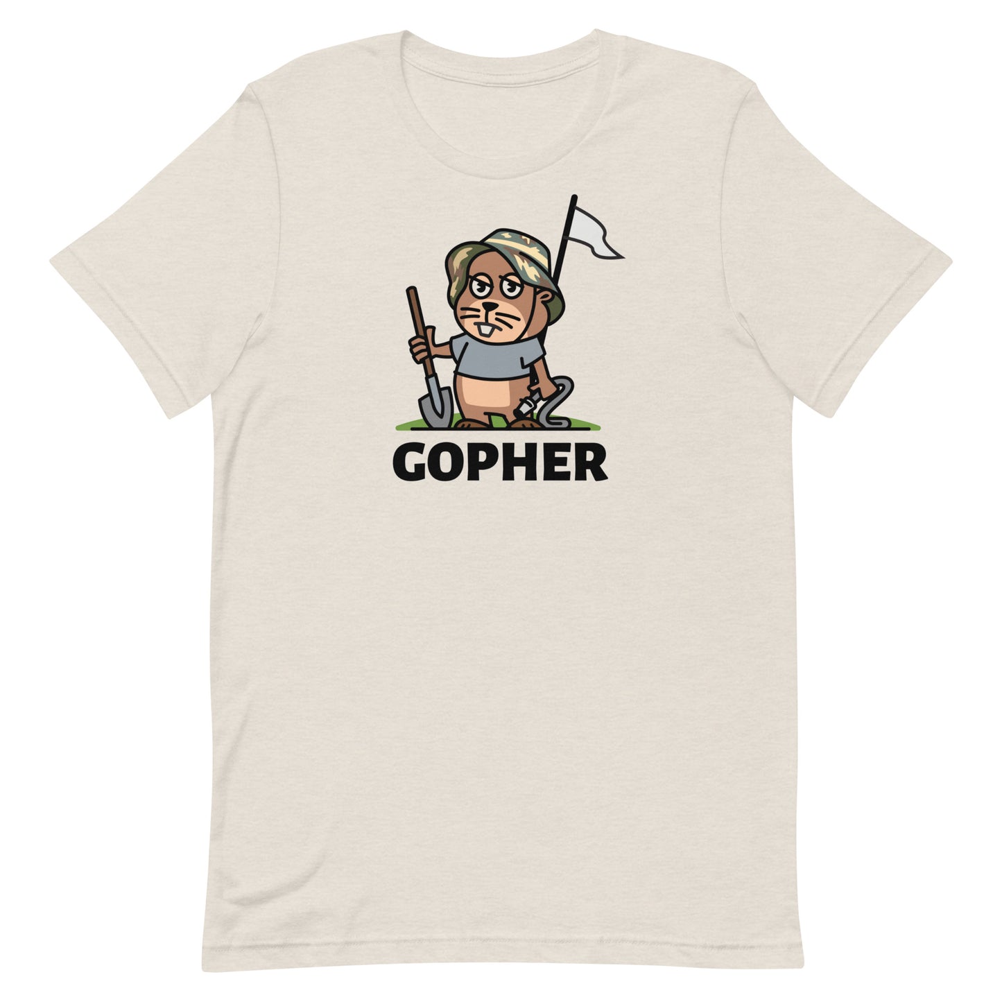 Gopher Golfer Shirt - Unisex Golf t-shirt