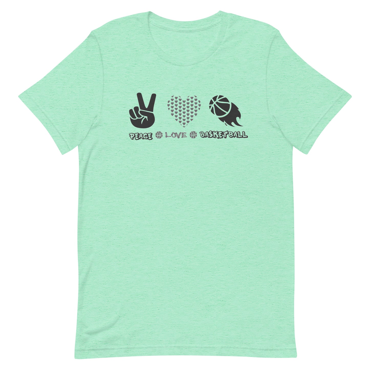 Peace Love Basketball Shirts - Women's Tee