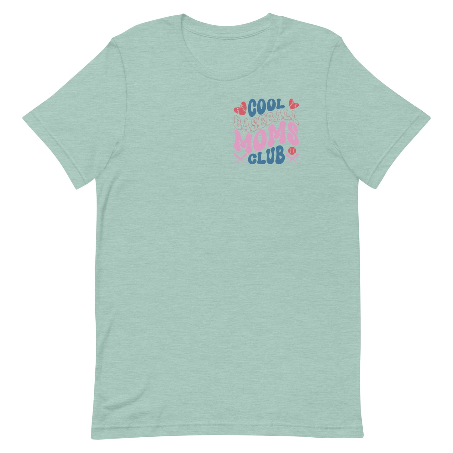 Cool Baseball Moms Club - Baseball Tee