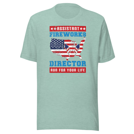 Assistant Fireworks Director - 4th of July Tee