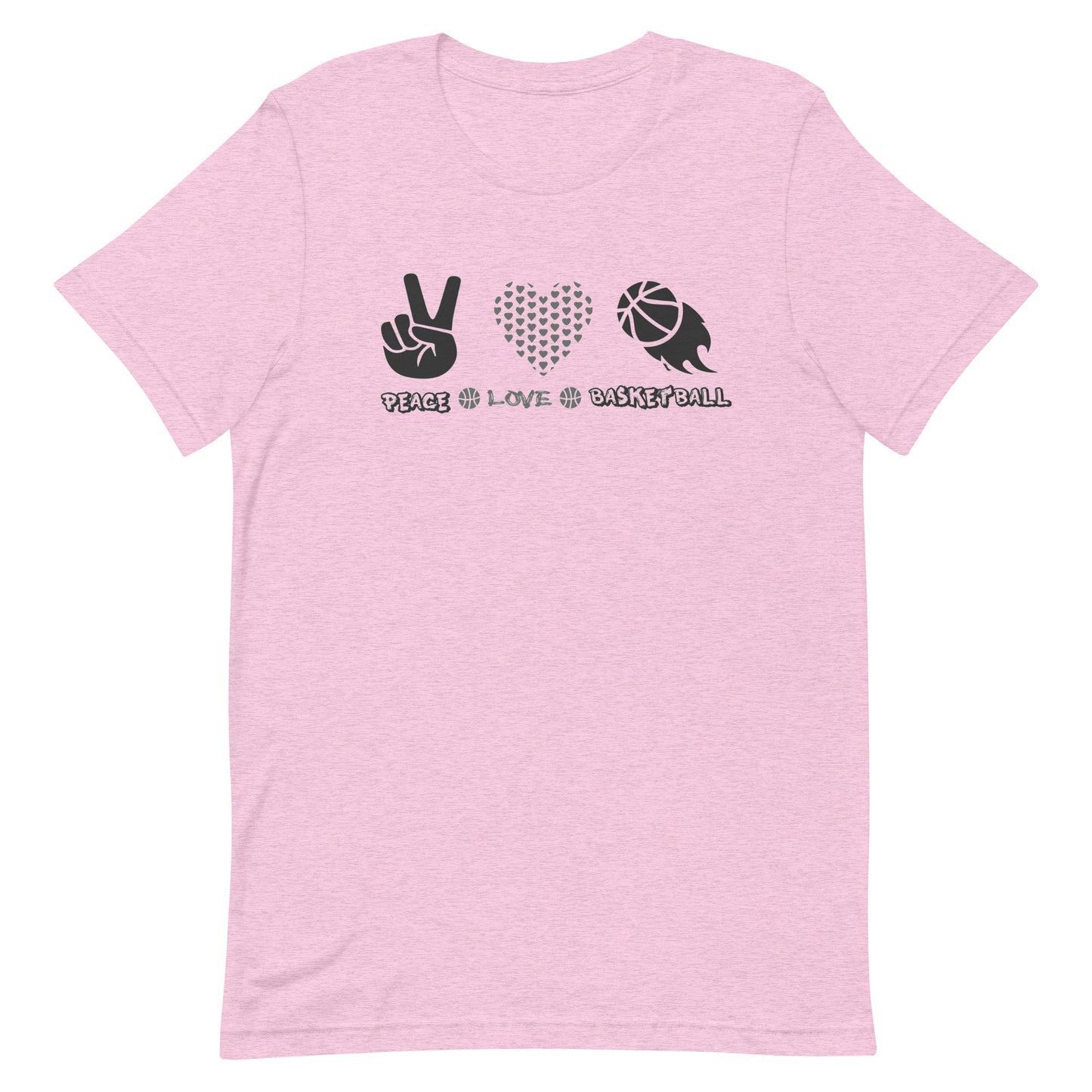 Peace Love Basketball Shirts - Women's Tee