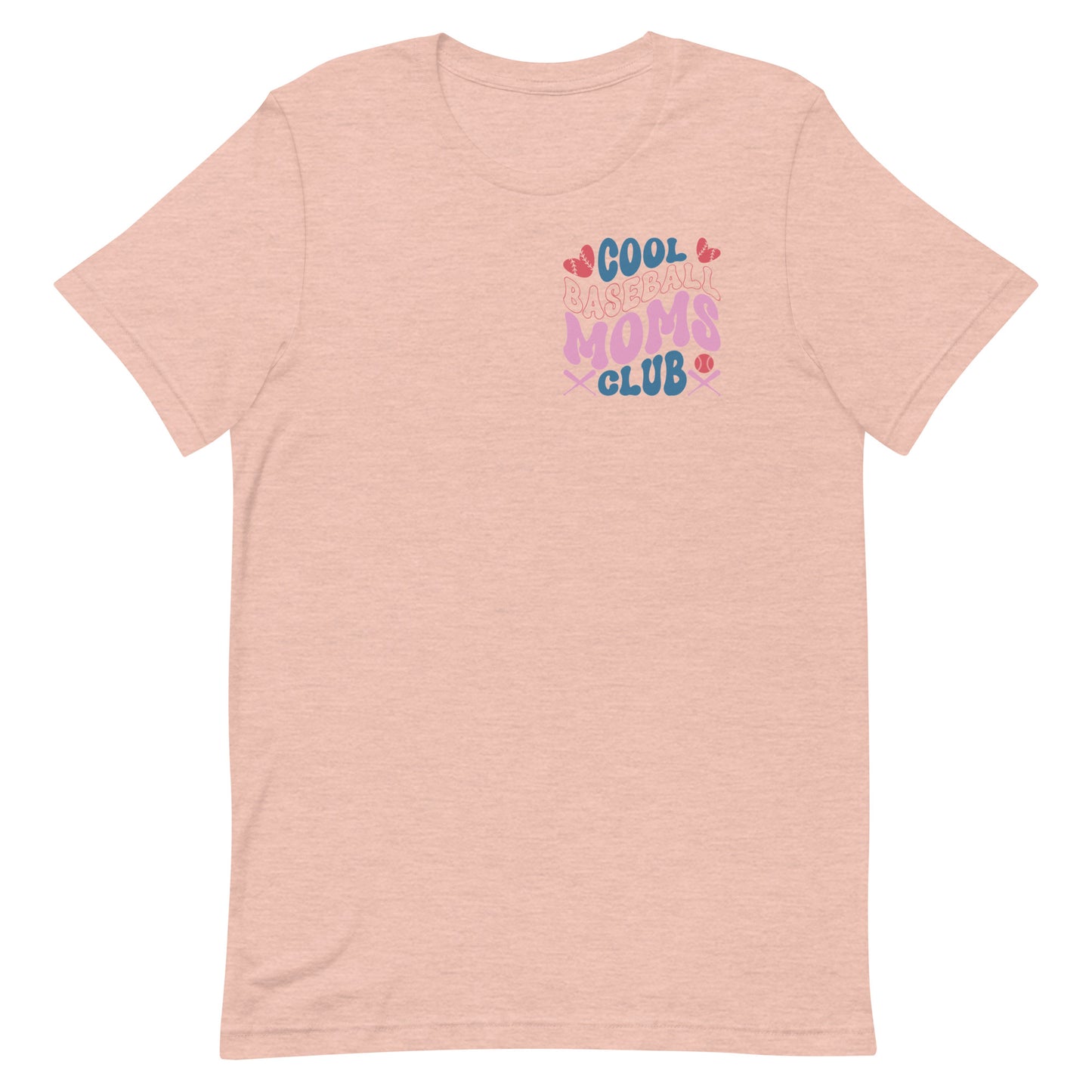 Cool Baseball Moms Club - Baseball Tee