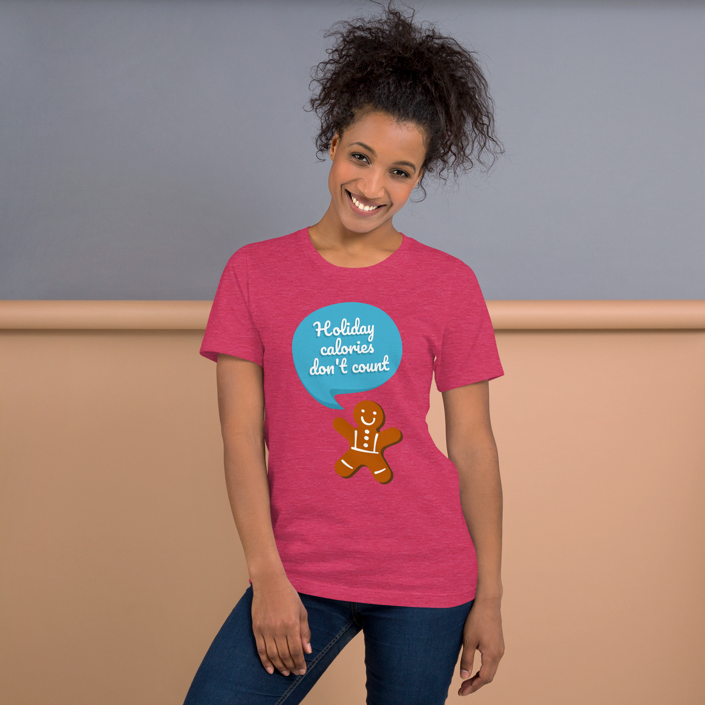 Holiday Calories Don't Count - Unisex t-shirt