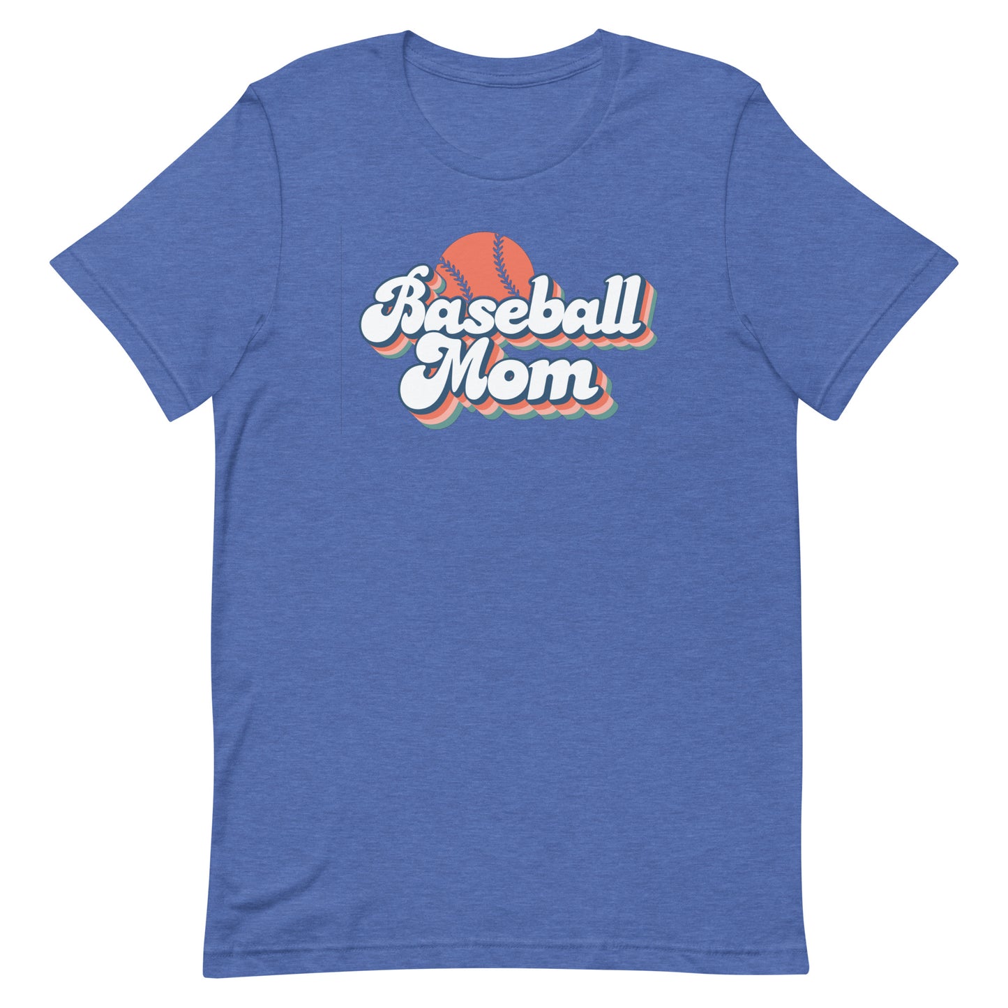 Baseball Mom Retro Vibes Tee - Women's t-shirt