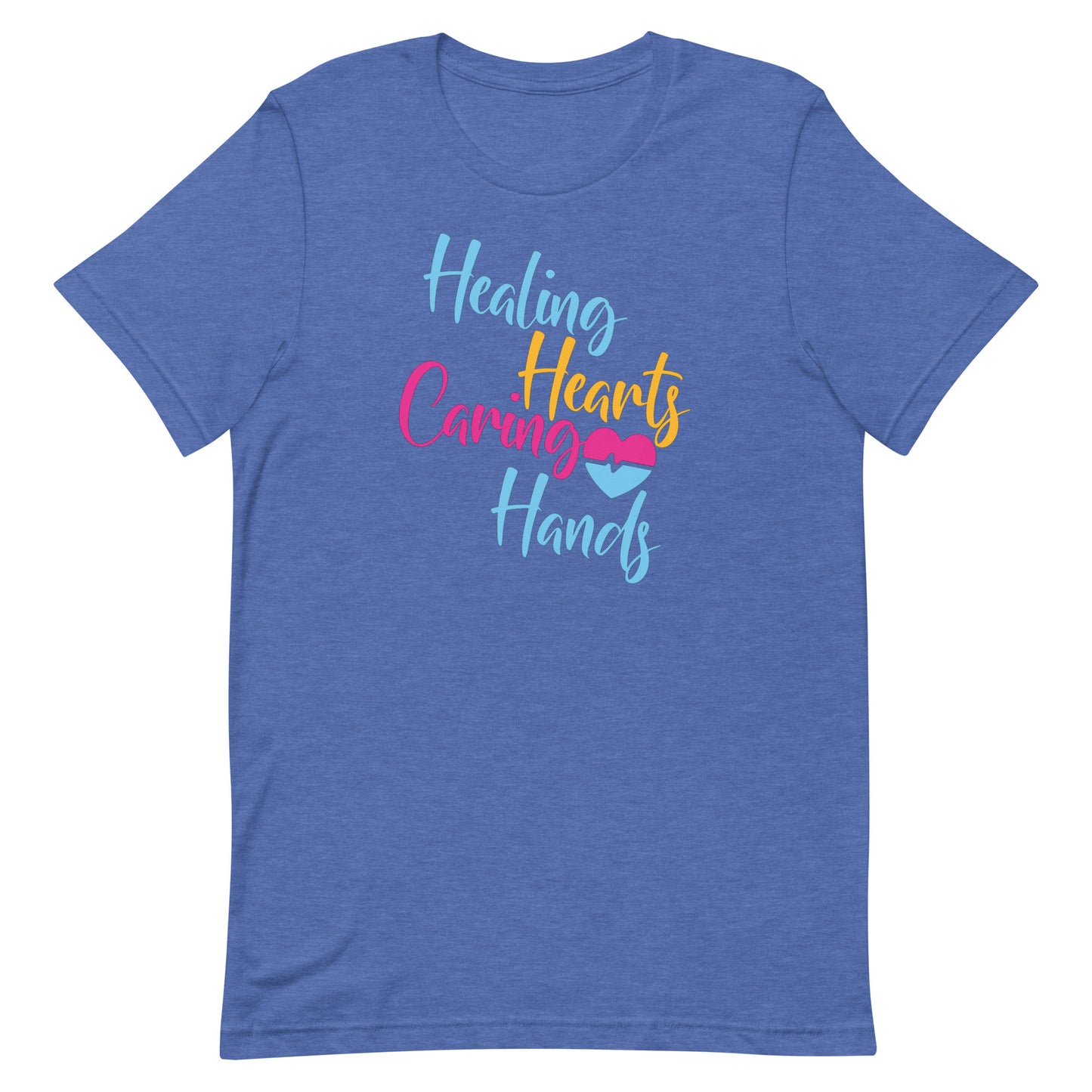 Healing Hearts, Caring Hands - Nurse Unisex t-shirt