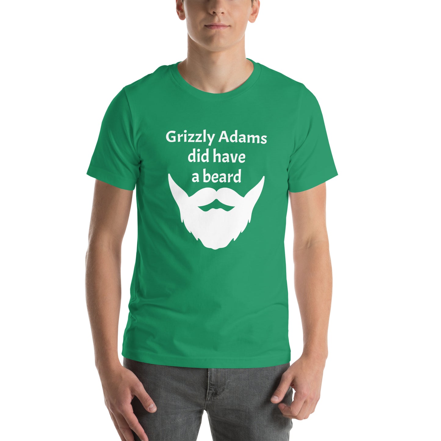 Grizzly Adams Did Have A Beard - Unisex Golf t-shirt