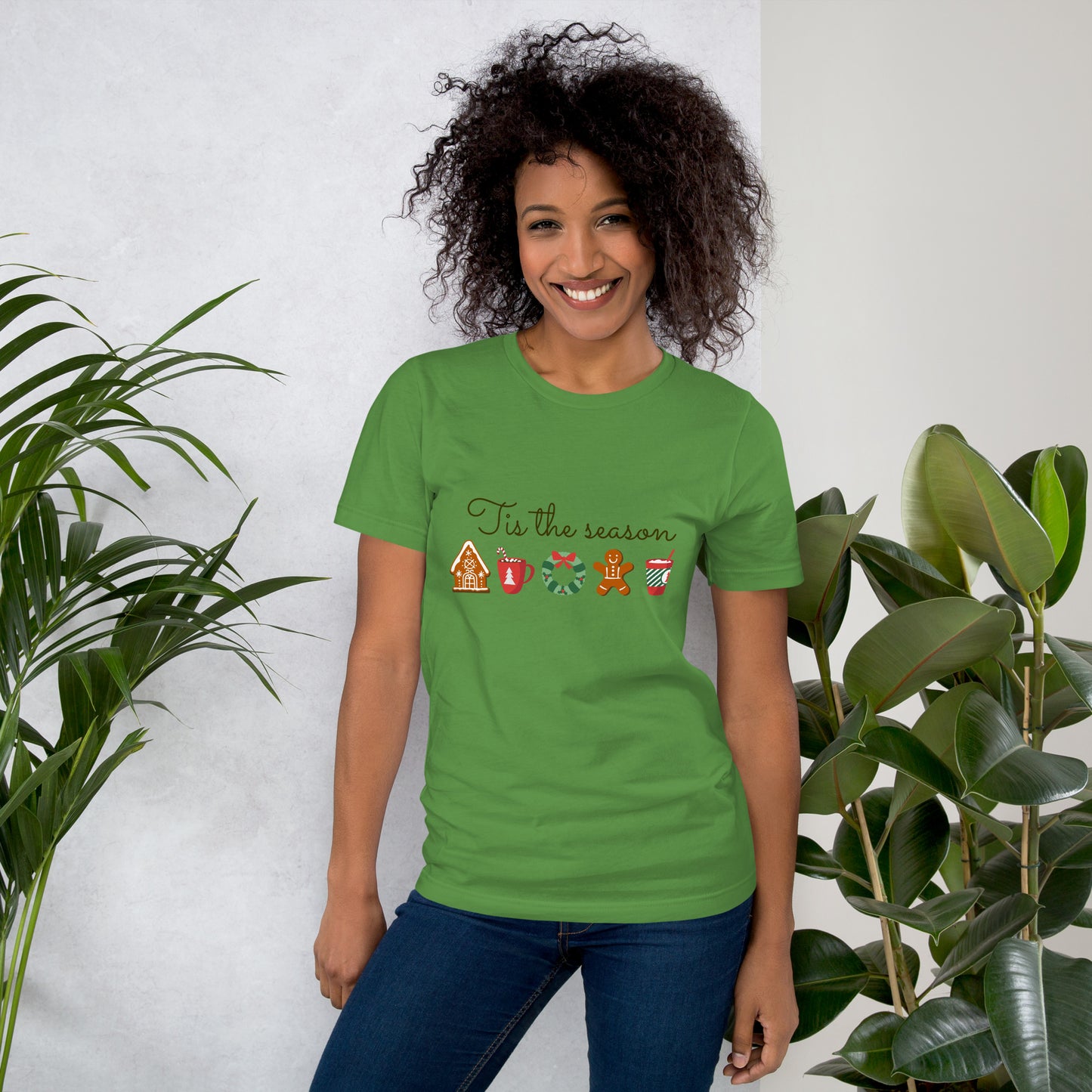 Tis the season Christmas design - Unisex t-shirt