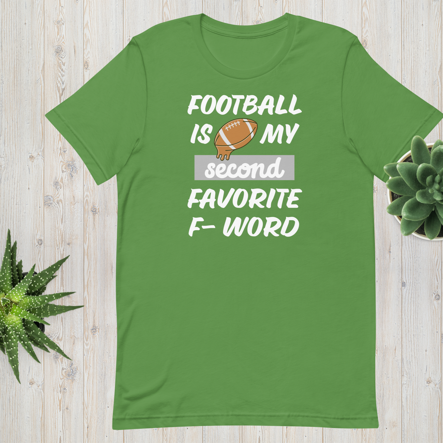 Football Is My Second Favorite F Word - Football Tee - Unisex t-shirt