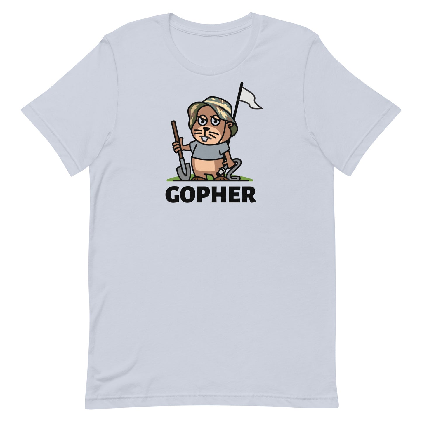 Gopher Golfer Shirt - Unisex Golf t-shirt