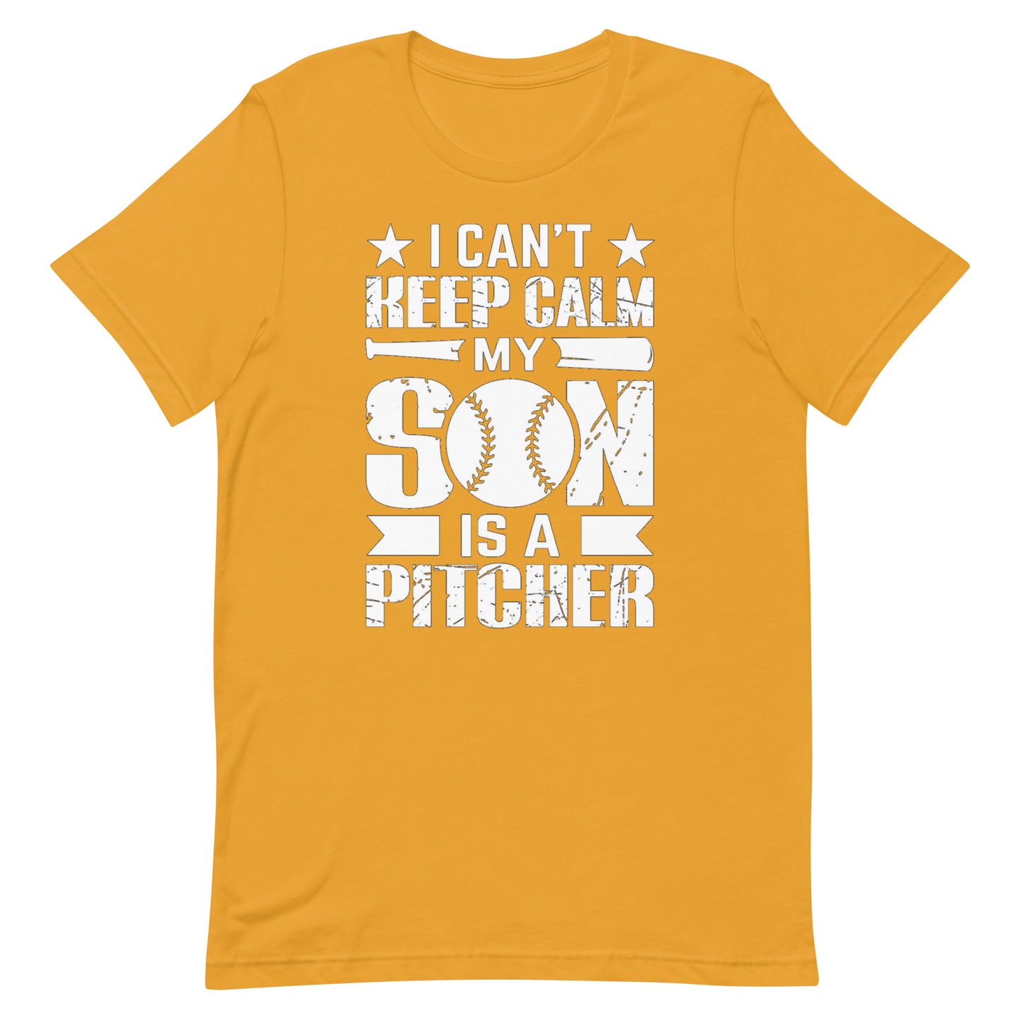 I Can't keep Calm My Son Is A Pitcher - Unisex t-shirt