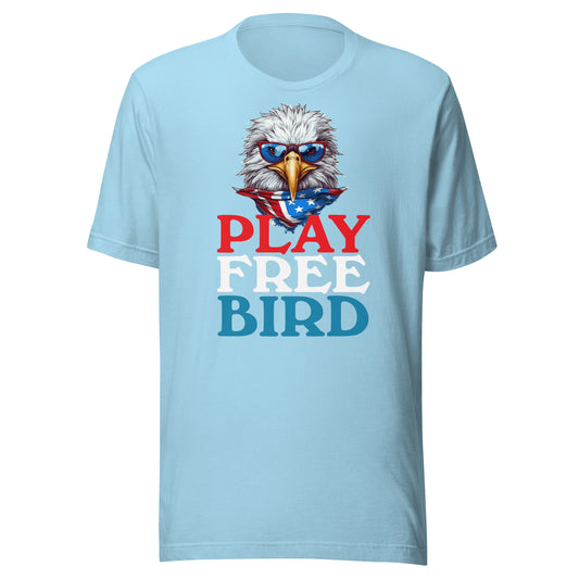 PLAY FREE BIRD - Patriotic Tee