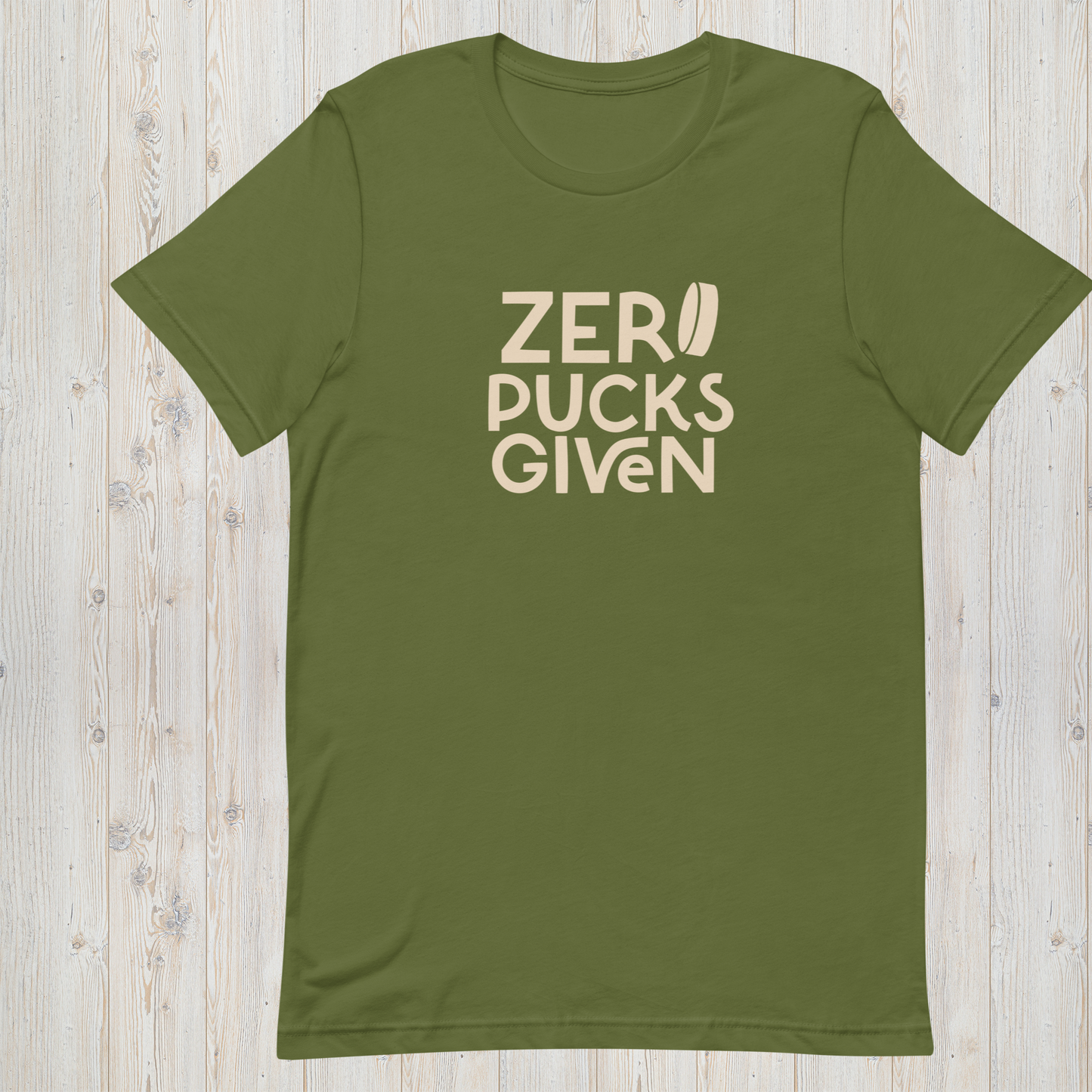 Zero. Pucks. Given. - Hockey Tee - Unisex t-shirt