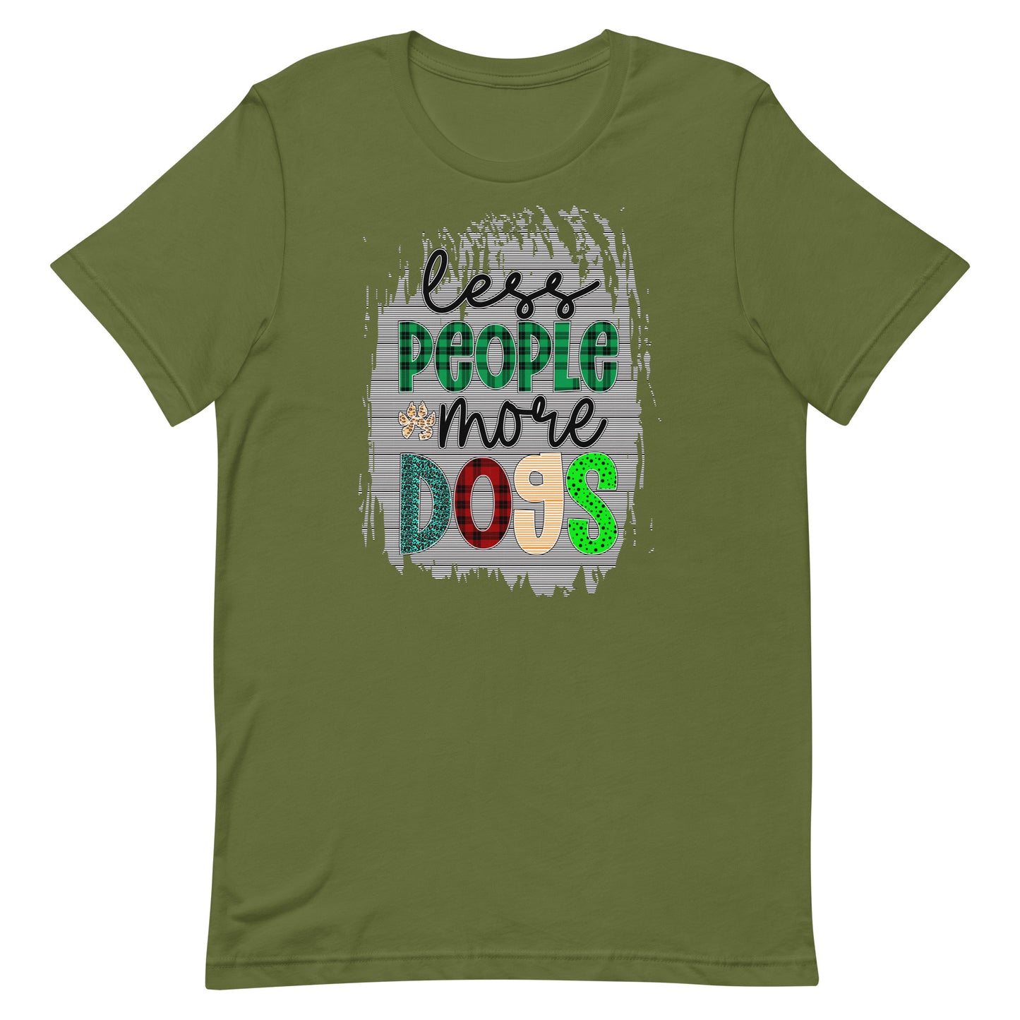 Less People More Dogs - Unisex Tee