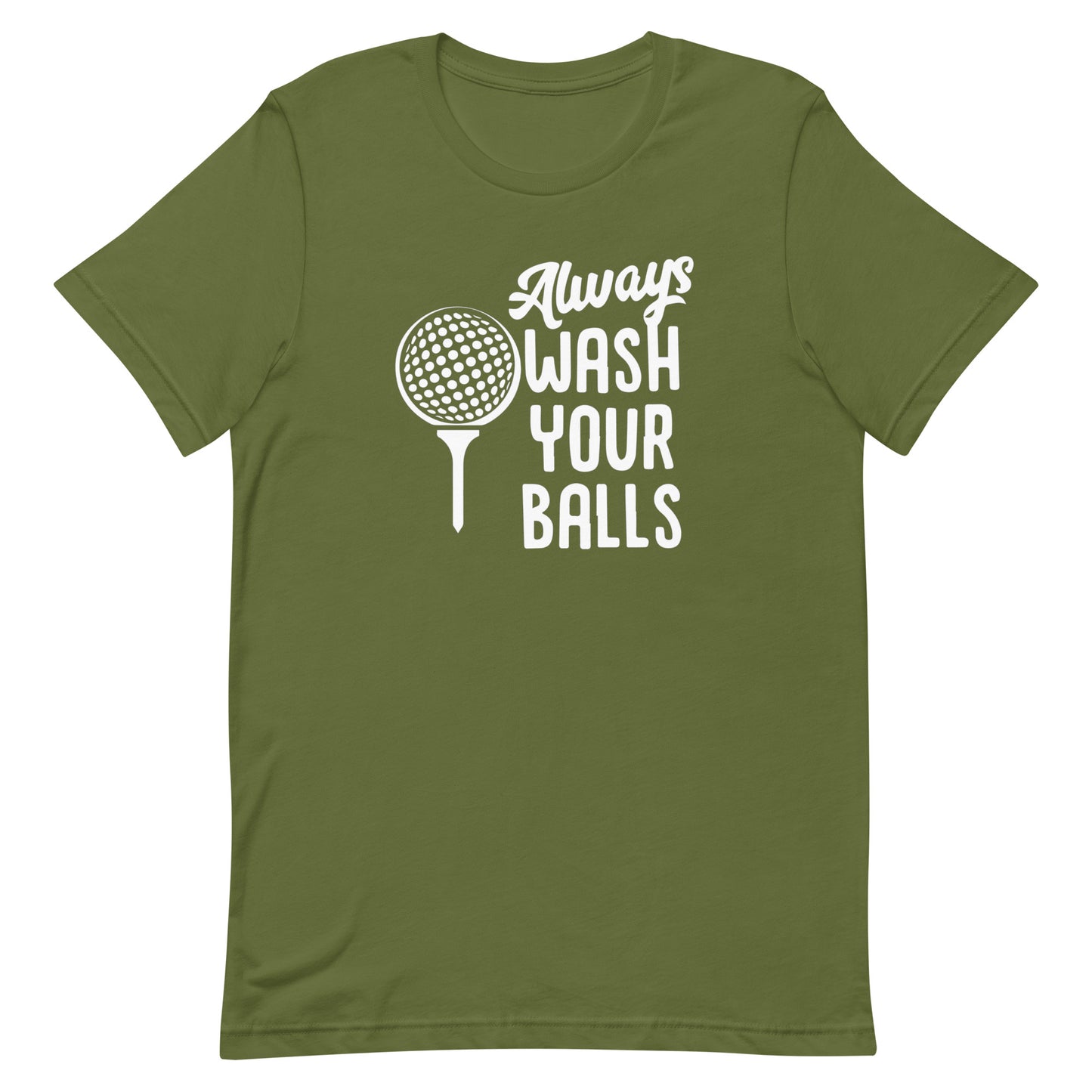 Always Wash Your Balls - Men's Golf t-shirt