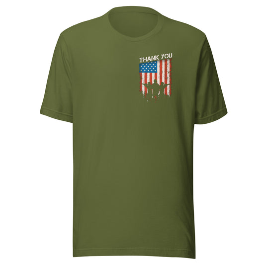 Thank You Military - Patriotic Tee