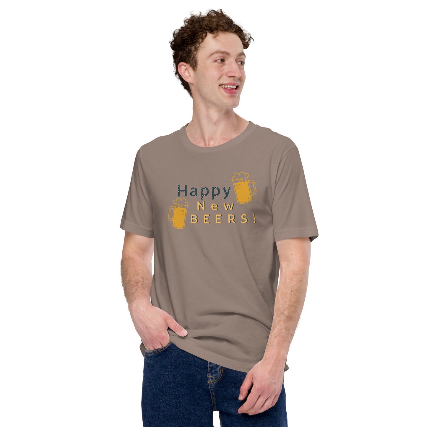 NYE Happy New Beers - Unisex t-shirt