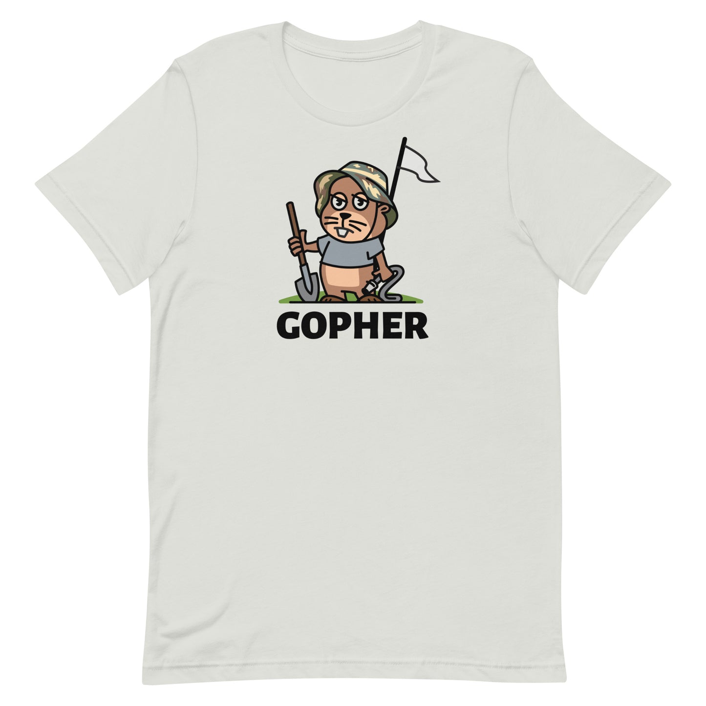 Gopher Golfer Shirt - Unisex Golf t-shirt